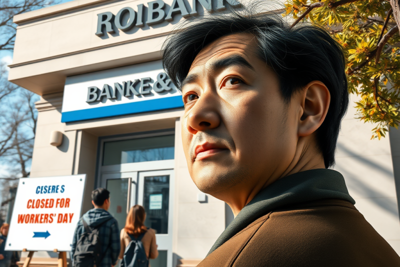 근로자의 날에 은행 운영 현황: 휴일의 영향과 특수 영업점