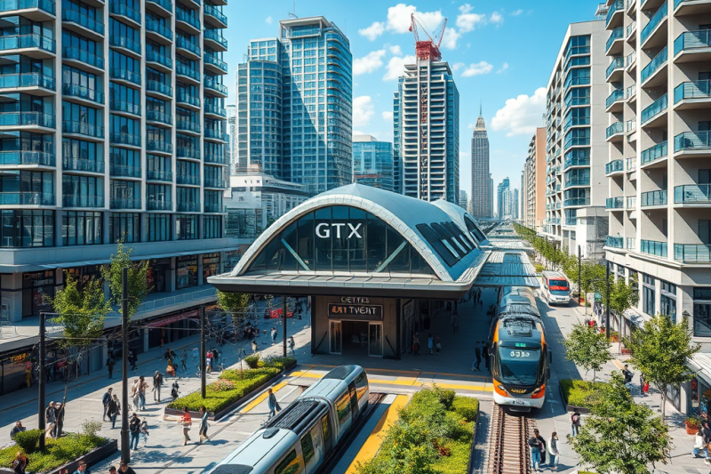 GTX 역세권 투자: 수도권 교통 혁명에 따른 부동산 기회